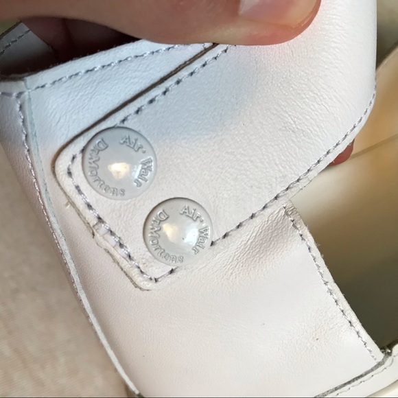 Dr Martens Clarissa White Chunky Sandal - Picture 15 of 15